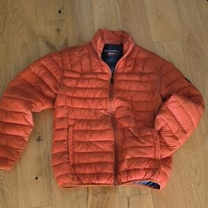 Hawke & Co Kids Vibrant Orange Puffer Jacket